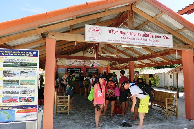 Koh Lipe to Hat Yai Town by Satun Pakbara Speed Boat and Shared Minivan - Meeting and Pickup Information