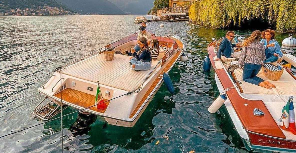 Lake Como: Unforgettable Experience Aboard a Venetian Boat - Private Boat Tour Highlights