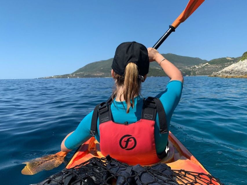 Lefkas, Nydri: Kayaking Day Trip to Scorpios and Meganisi - Included Amenities and Services