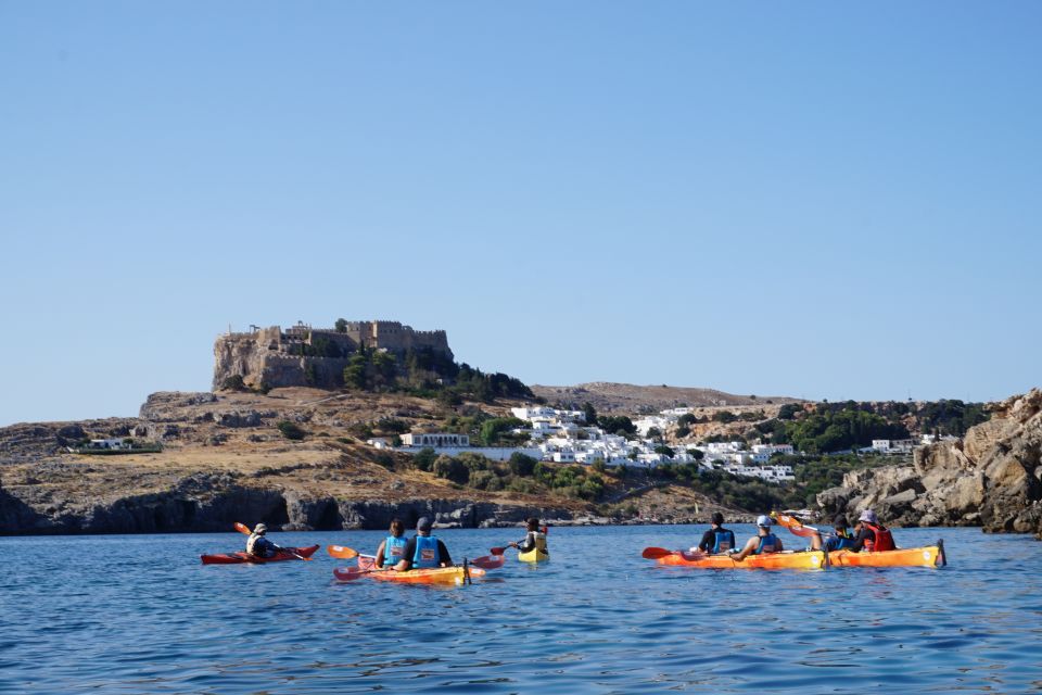 Lindos: Sea Kayaking & Acropolis of Lindos Tour With Lunch - Itinerary Highlights