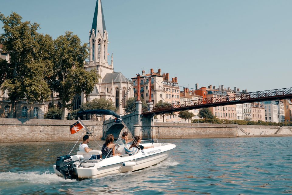 Lyon: Electric Boat Rental Without a License - Experience Highlights