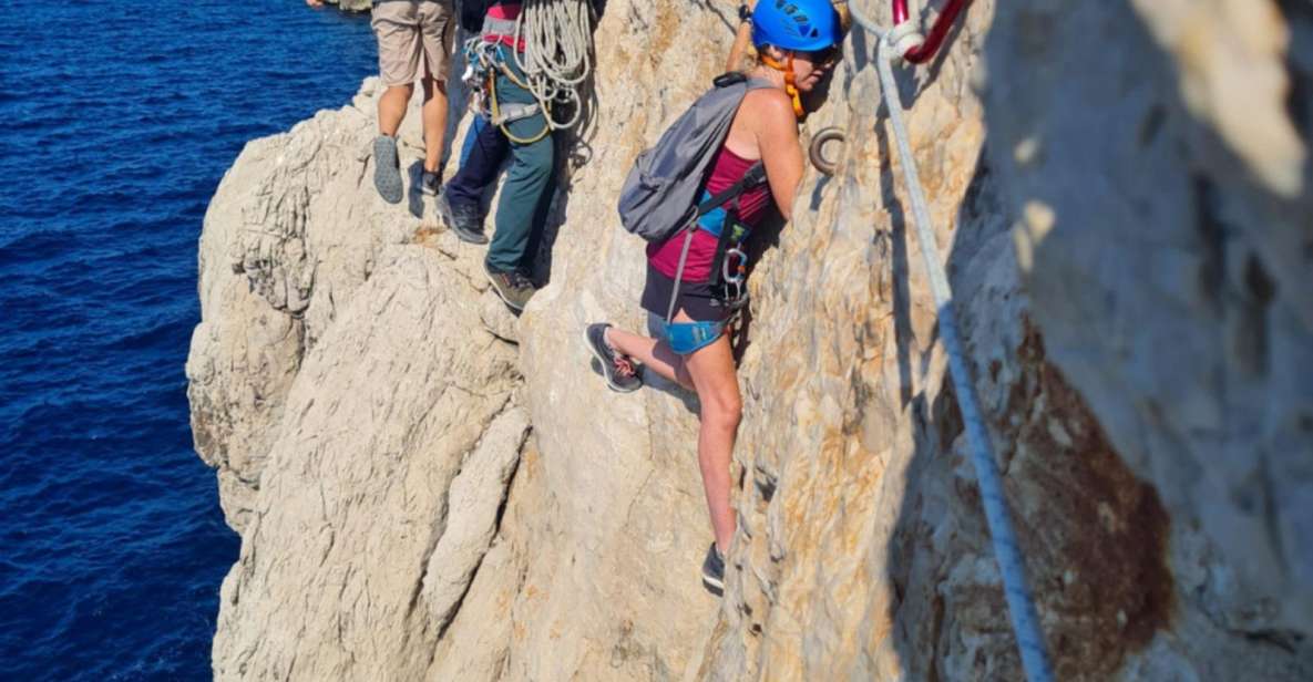 Marseille: via Ferrata in the Calanque of Sormiou - Description