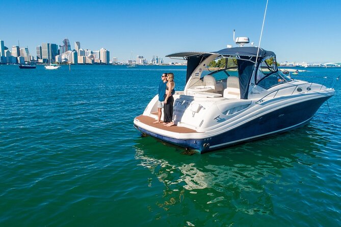 Miami Sundancer Boat Rental for 10 With Gas and Captain - Additional Information