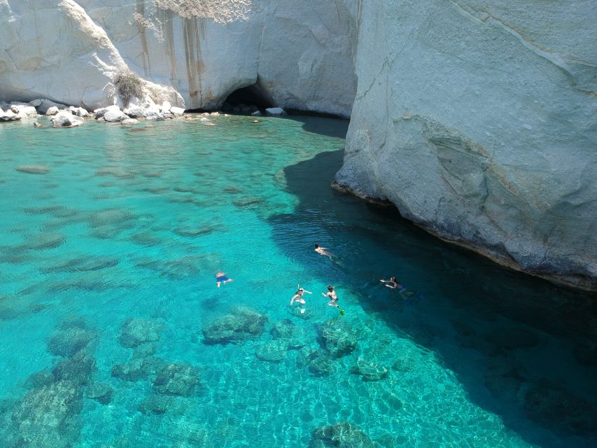 Milos: Milos and Polyaigos Snorkeling and SUP Cruise - Itinerary