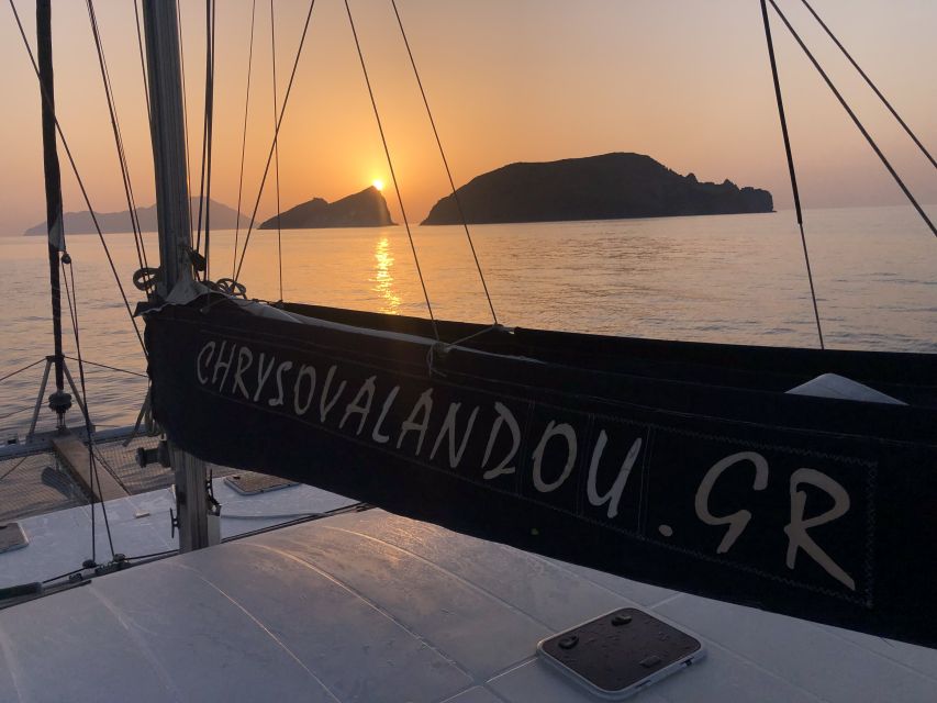 Milos: Sunset Catamaran Cruise With Kleftiko Visit - Activity: Sunset Catamaran Cruise Details