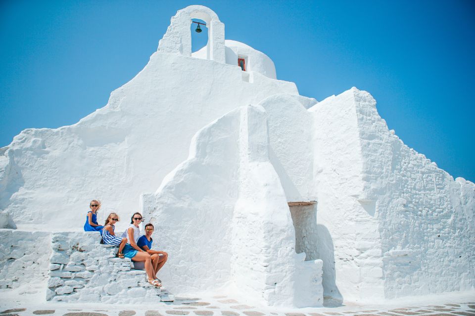 Mykonos: Private Photoshoot at Paraportiani Church - Accessibility and Group Type