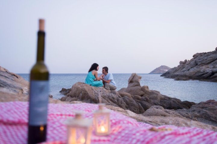 Mykonos Romantic Bike Tour With Private Picnic at the Beach - Experience Highlights