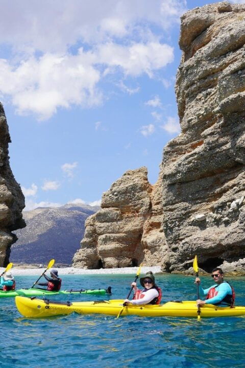 Naxos: Moutsouna Caves Sea Kayak Tour, Snorkeling & Picnic - Language Options and Group Size