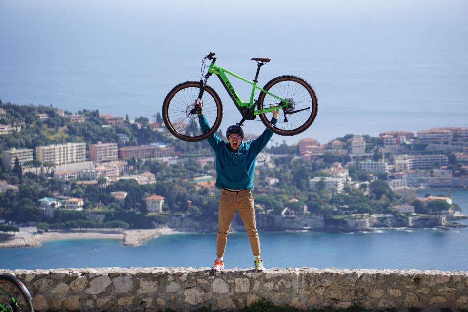 Nice: Villefranche Guided Electric Bike Tour With Breakfast - Itinerary