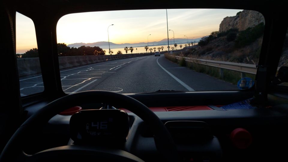 Nigth Tour in Malaga by Electriccar.Enjoy the Sunset - Tour Description and Duration