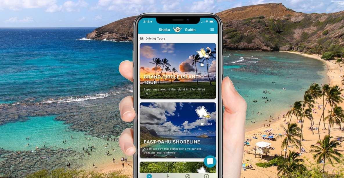 Oahu Bundle: 6 In-App Driving and Walking Audio Tours - Panoramic Views of the Pacific