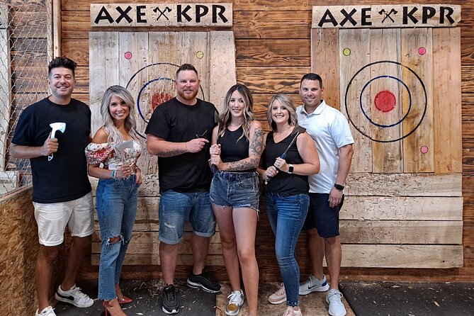 One Hour Axe Throwing Guided Experience in Tri-Cities - Inclusions and Facilities