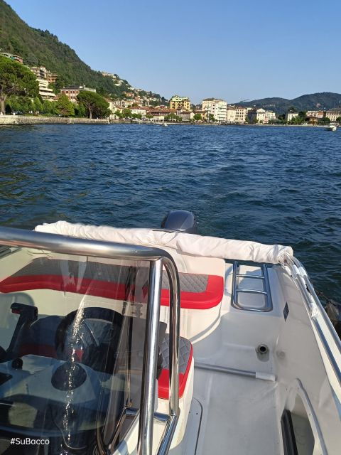 “OPEN Rent Boat” FOUR HOURS - 4h - Lake Como - Boat Description