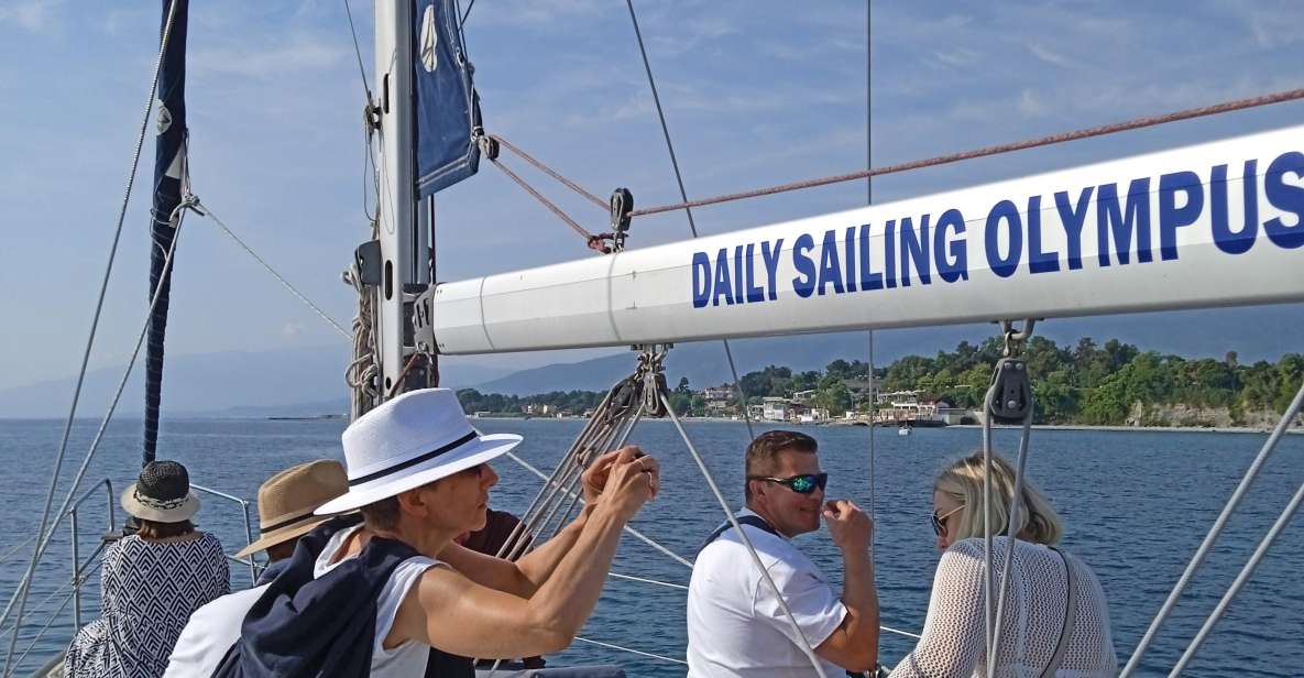 Paralia :Daily Sailing Cruise Olympus Riviera Highlights - Languages and Pickup