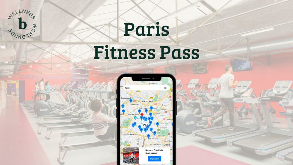 Paris: Fitness Pass With Access to Top Gyms - Pass Features