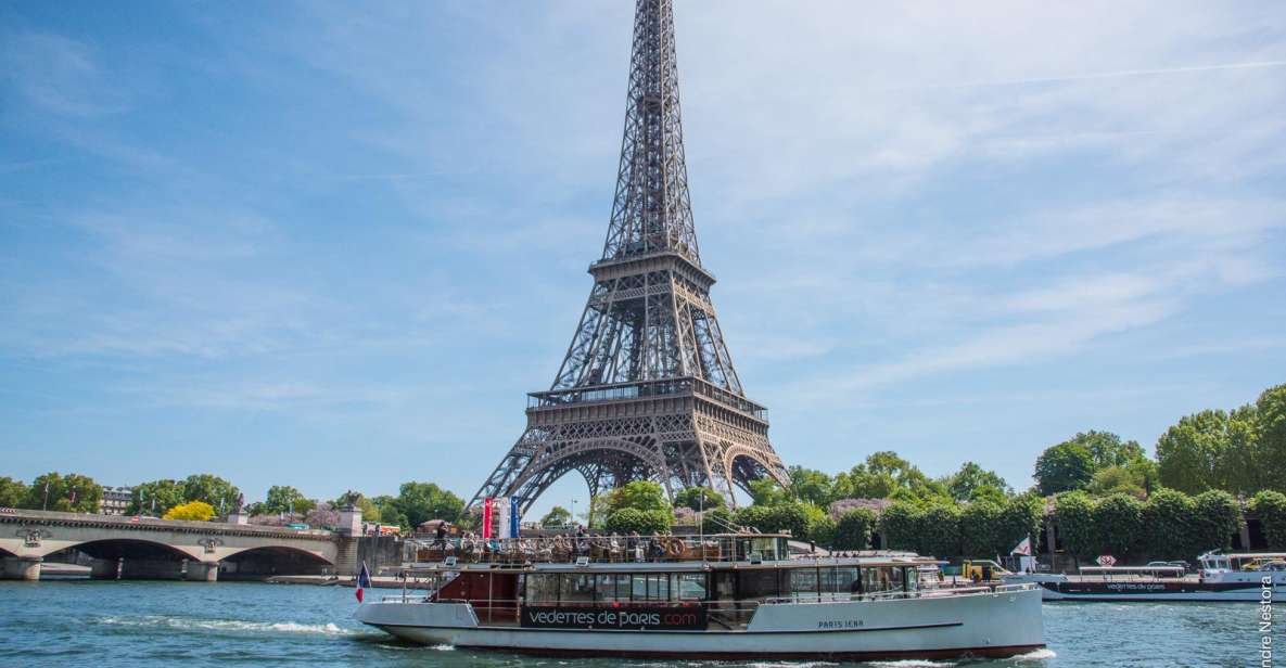 Paris: River Seine Cruise With Optional Drinks and Snacks - Itinerary