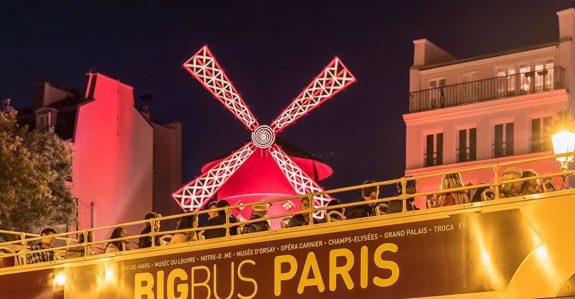 Paris: Sightseeing Night Tour by Open-Top Bus - Reviews