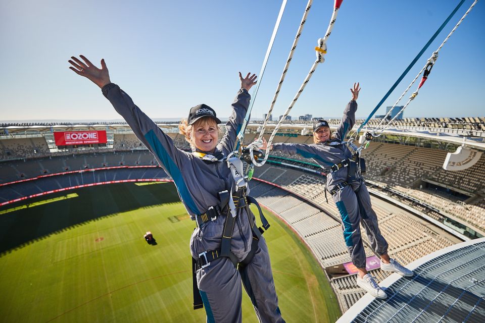 Perth: Optus Stadium Rooftop Vertigo Experience - Booking Information