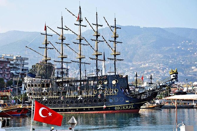 Pirate Ship With Alanya City Visit With Lunch and Drinks - Alanya City Exploration