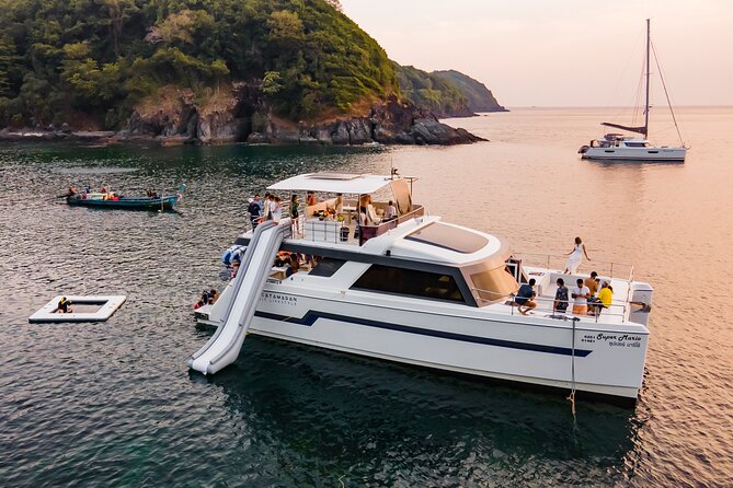 2 private boat charter in phuket by super mario power catamaran Private Boat Charter in Phuket by Super Mario Power Catamaran
