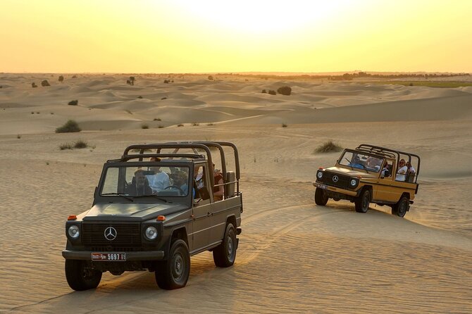 Private Morning Desert Safari in Vintage Mercedes G Class - Booking Assistance