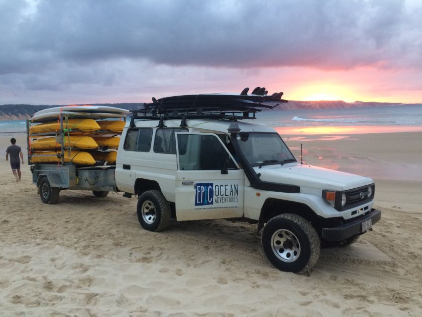 Rainbow Beach: 4WD Beach Drive Adventure and Surf Lesson - Experience Details