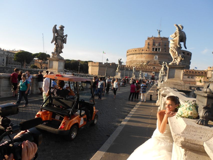 Rome at Sunset: Romantic Tour in an Electric Golf Cart - Languages and Pickup Details