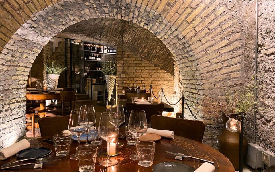 Rome: Exclusive Candlelight Dinner in Agrippas Roman Bath - Itinerary