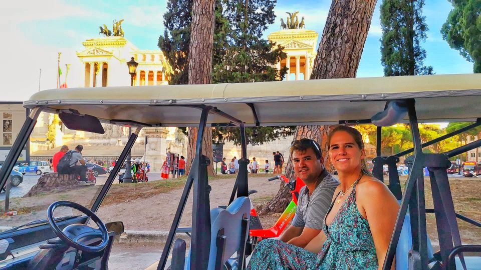 Rome: Private Guided Golf Cart Tour With Gelato or Wine - Customer Reviews