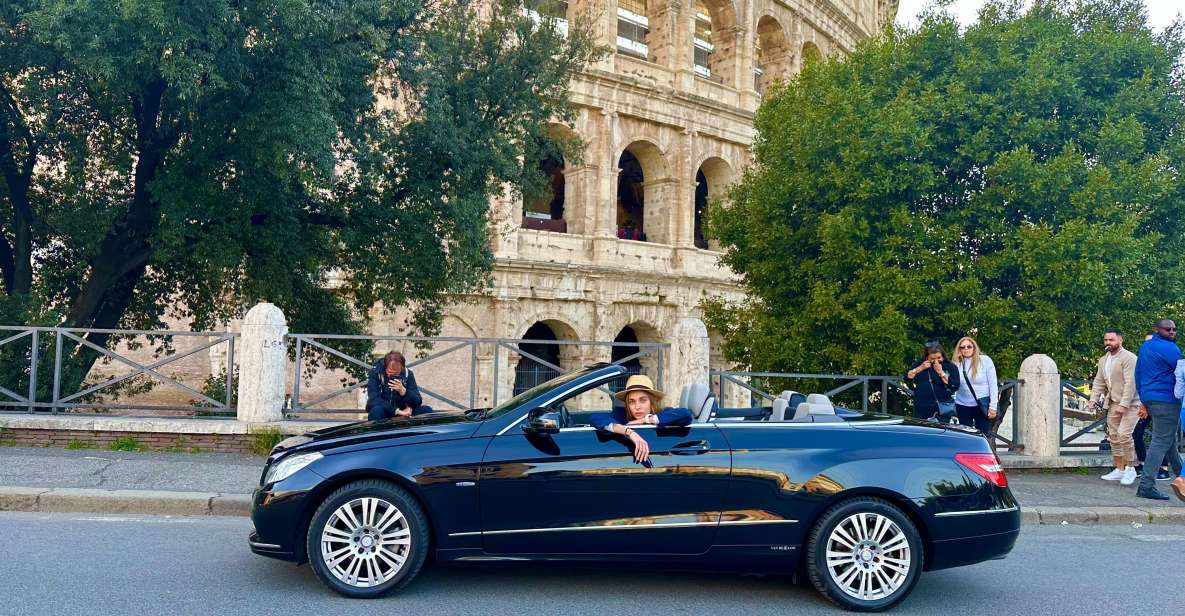 Rome: the Tour of Rome on Convertible. Top 100 Views - Itinerary