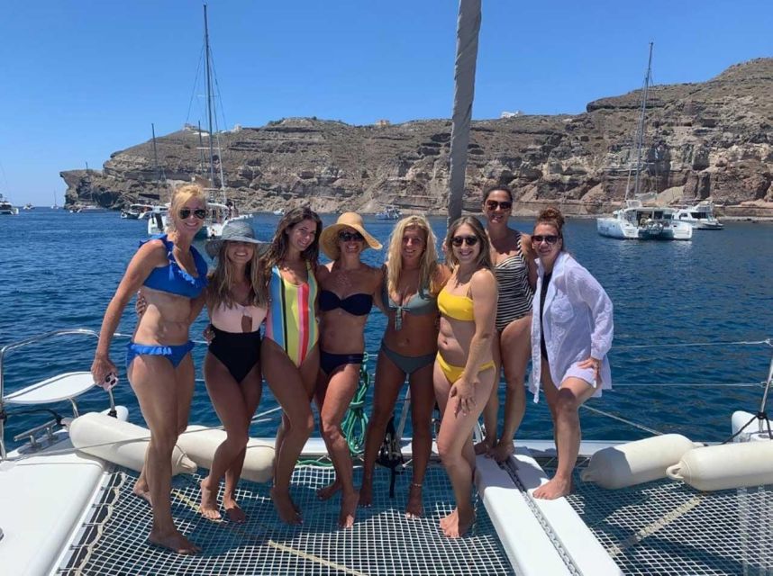 Santorini: 4-Hour Catamaran Tour Starting From Cruise Port - Tour Activities and Inclusions