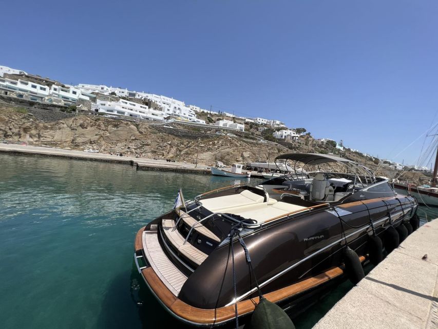 Santorini: Private Riva Yacht Cruise With Meal & Open Bar - Activity Description and Features