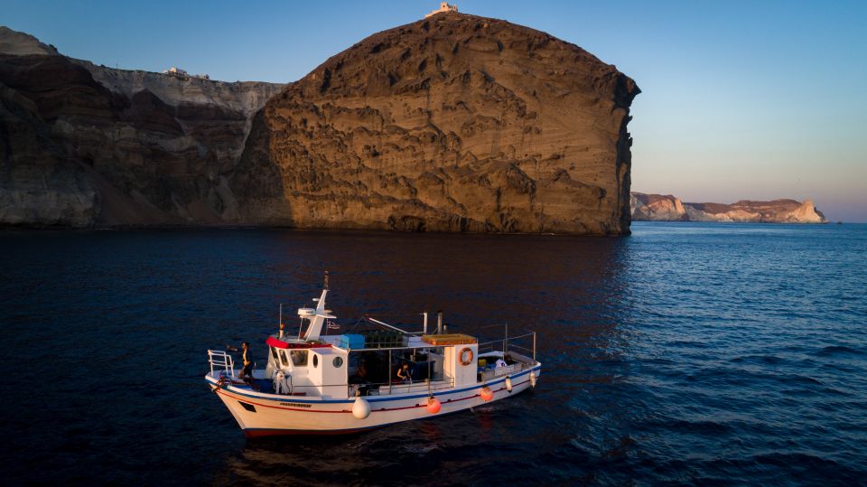 Santorini Sunset Fishing Trip With Dinner and Drinks - Pricing and Booking