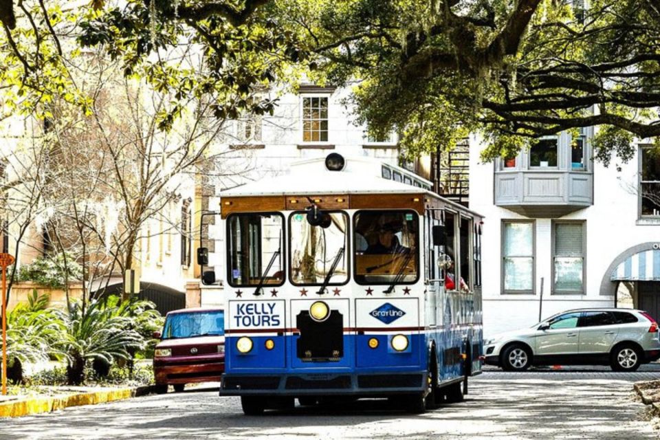 Savannah: 1.5-Hour Guided Trolley Tour With Shuttle Service - Tour Experience