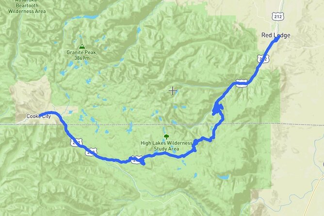 Self-Guided Audio Driving Tour on Beartooth Highway - Audio Guide Features