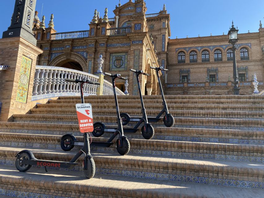 Seville: 2 Hour Electric Scooter Rental With GPS Route - Included Landmarks