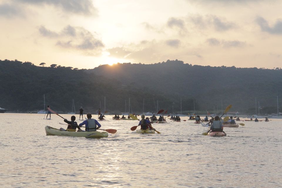 Sunset Trip Kayak Tour in the Gulf of Saint-Tropez - Booking Details