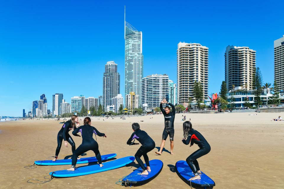 Surfers Paradise: Surf Lesson on the Gold Coast - Booking Information