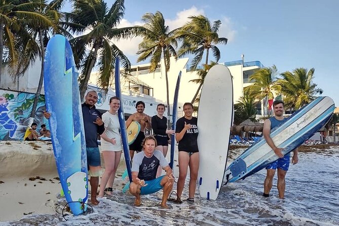 Surfing Lessons - Learn to Surf in Playa Del Carmen - Equipment Provided and Facilities Available