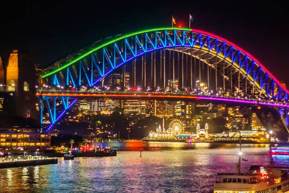 Sydney: Vivid Harbour Cruise With Canapes - Experience Highlights