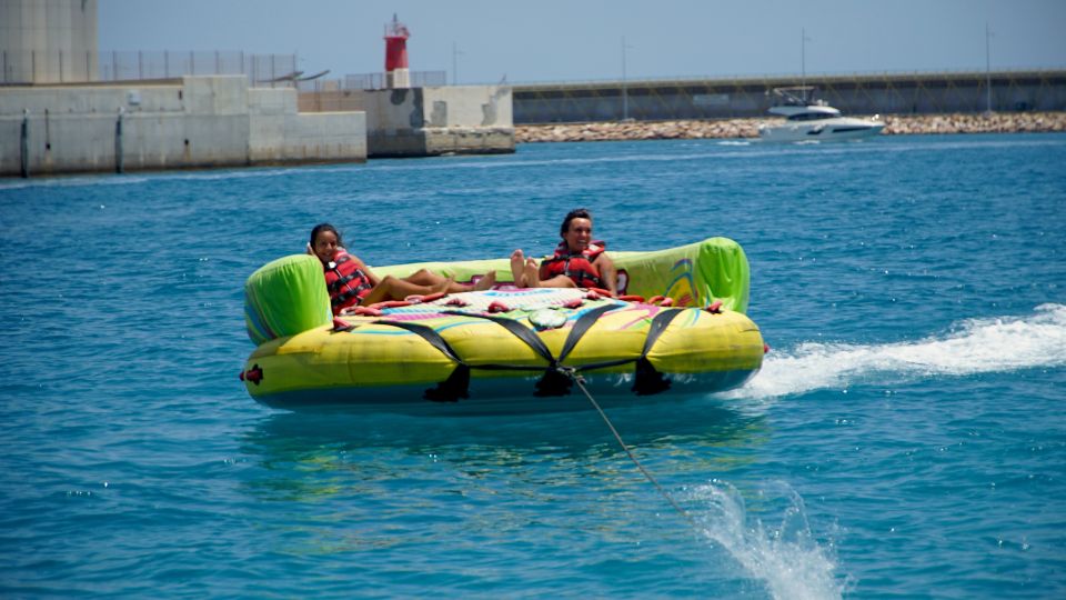 Torrevieja: Speedboat-Powered Inflatable Crazy Sofa Ride - Booking Information