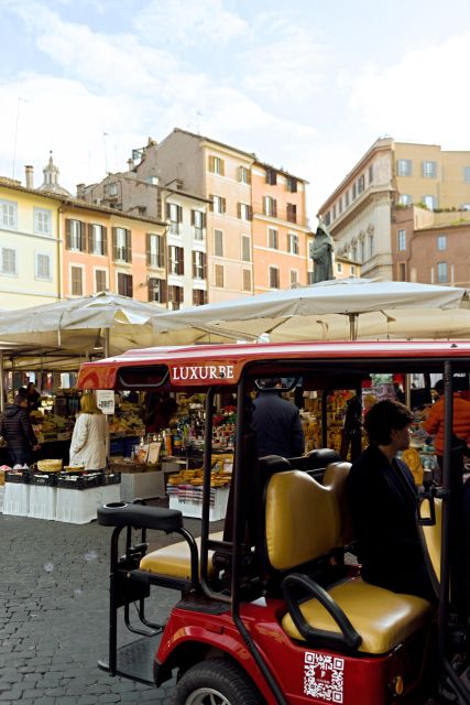 Tour of Rome in Golf Cart : 8H Shopping Tour - Language Options and Group Size