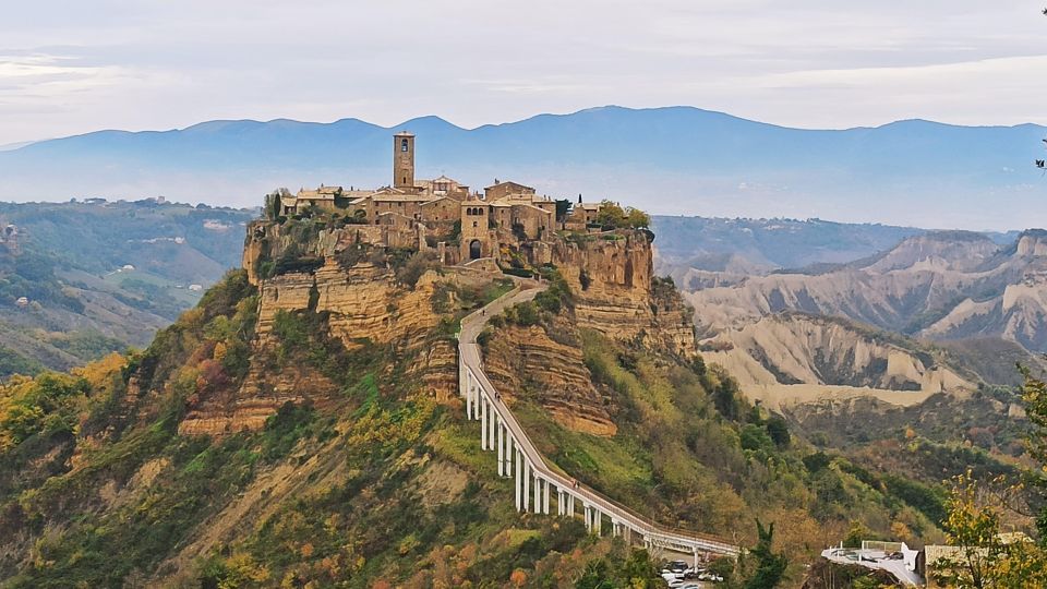 Transfer Florence-Rome With Stops in Orvieto & Bagnoregio - Private Group Experience