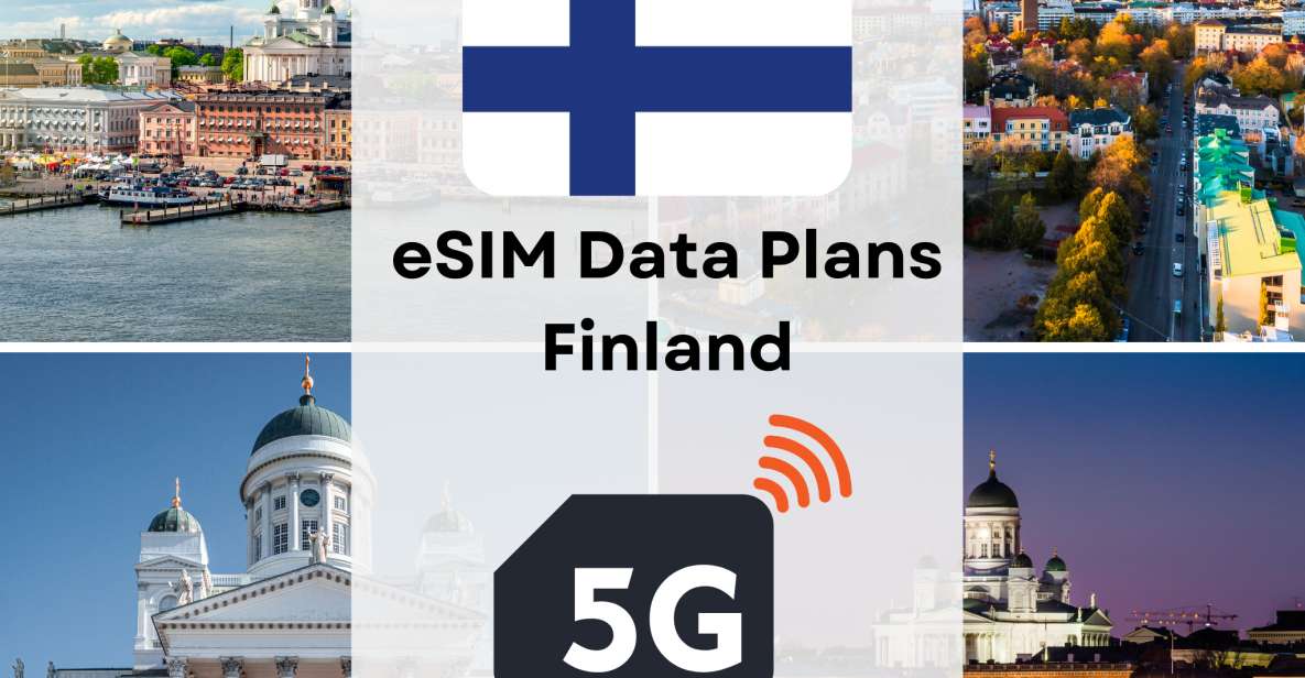 Turku : Esim Internet Data Plan Finland High-Speed 4g/5g - Free Cancellation and Instant Activation