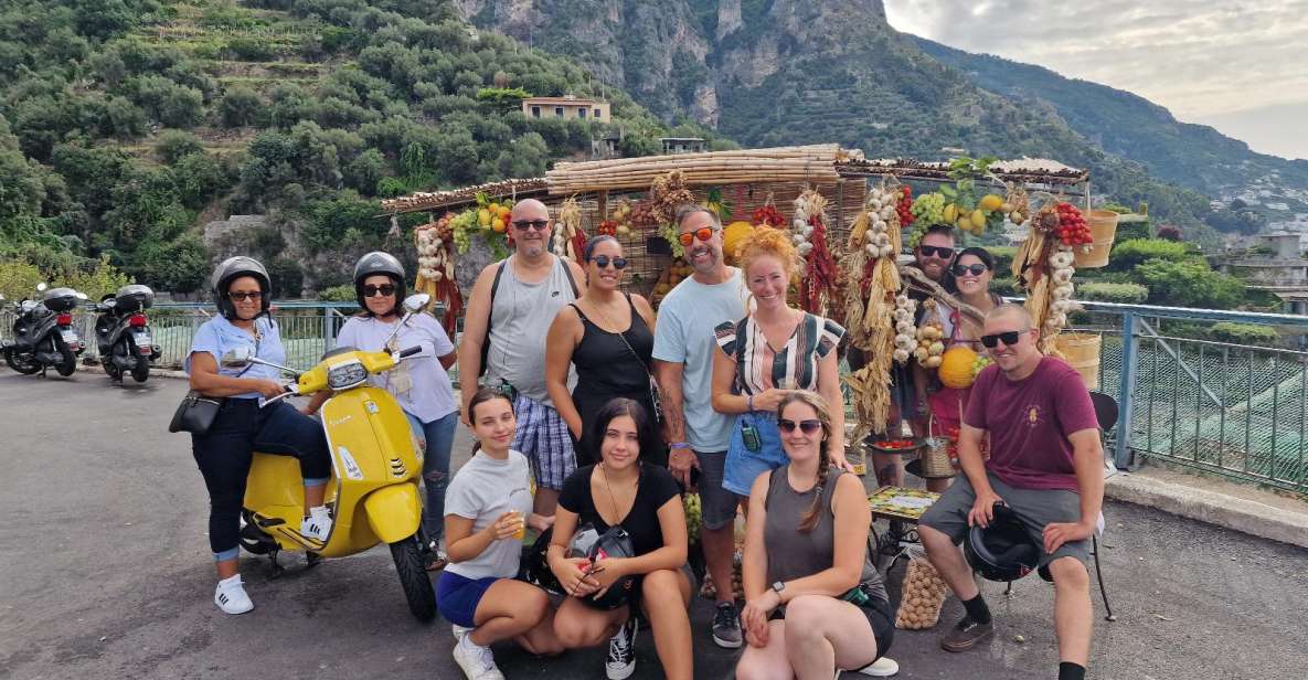 Vespa Tours:Two Romantic and Enchanting Routes in the Saddle - Amalfi Coast Tour Highlights