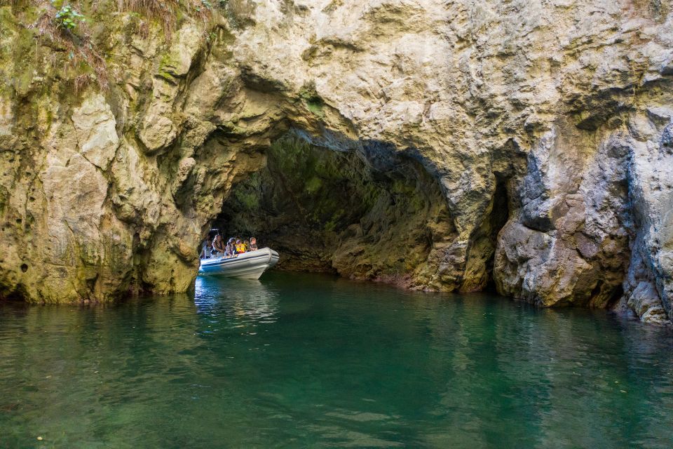 Whitianga: Cathedral Cove, Cruise, Caves and Snorkeling Tour - Meeting Point and Booking Information