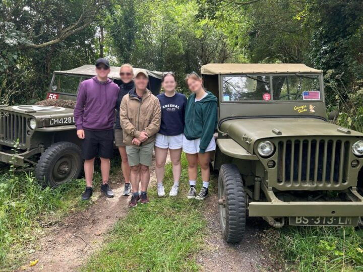 WW2 Jeep Tour Utah Beach - Sainte Mere Eglise 2h - Local Guides and Customizable Tours