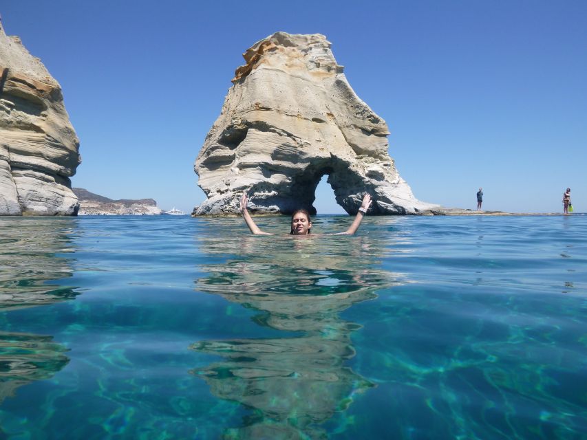 Adamantas: Milos Sightseeing Sailboat Cruise - Inclusions and Amenities