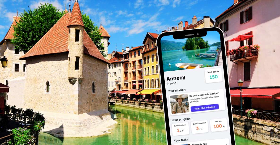 Annecy: City Exploration Game and Tour on Your Phone - Language Options and Platforms