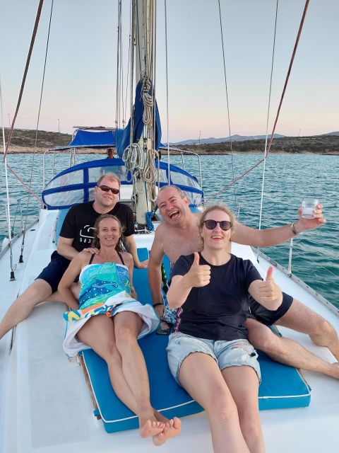 Antiparos: Private Sailing Cruise With Swim Stops and Lunch - Stops